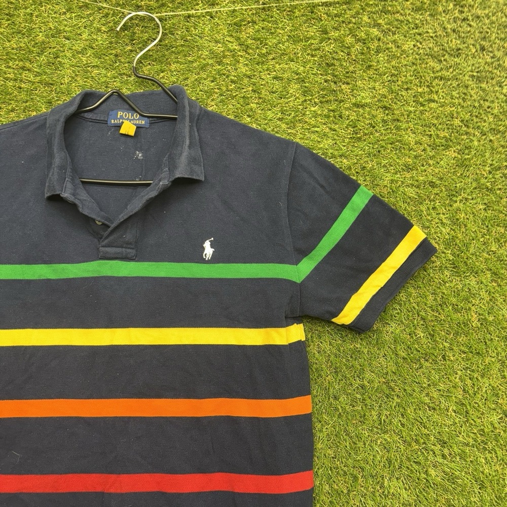 Vintage Ralph Lauren Polo Shirt Boys Youth Large Short Sleeve Classic Preppy